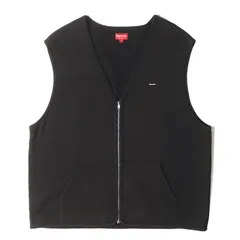 【美品】シュプリーム スウェットベスト23SS ブラック Mサイズ SUPREME 23SS Dragon Zip Up Sweater Vest Lサイズ ブラック