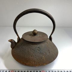 日*9様 鉄瓶 鋳鉄製 茶道具 湯沸かし - メルカリ