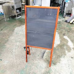 【新品】番号958◆ライト付き手書き看板 幅551×奥行240×高さ1110