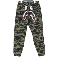 A BATHING APE 1ST CAMO SHARK PANT GORE-TEX Mサイズ カーキのサムネイル