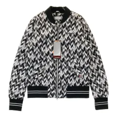 サイズ：M KAPPA GOLF カッパゴルフ  長袖 中綿ジャケット 総柄 ブラック系 [240101508030] ゴルフウェア レディース ストスト