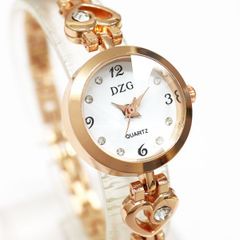 大人かわいいハートデザイン ブレスレットタイプ ラインストーン