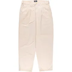 古着 90年代 ラルフローレン Ralph Lauren POLO by Ralph Lauren ツータック チノパンツ USA製 メンズw34相当 ヴィンテージ/eaa574467