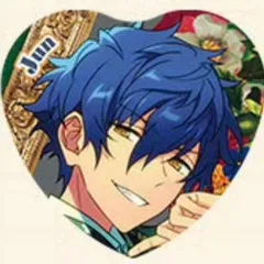 あんさんぶるスターズ!!　中国　偶像梦幻祭　TRIPハート缶バッジ　漣 ジュン