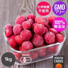 有機 JAS オーガニック 冷凍 ストロベリー いちご 苺 トルコ産 (1kg)