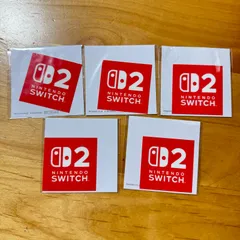Nintendo Switch 2 ロゴステッカー 非売品 シール5枚