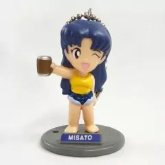 【中古】キーホルダー・マスコット(キャラクター) 葛城ミサト キーチェーンフィギュア2 「新世紀エヴァンゲリオン」