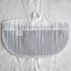 リベル足元カバー《匿名配送》ホワイト×ホワイト