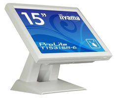 マウスコンピューター ProLite 15型タッチパネル液晶ディスプレイ ProLite T1531SR-6 1024×768 ホワイト T1531SR-W6