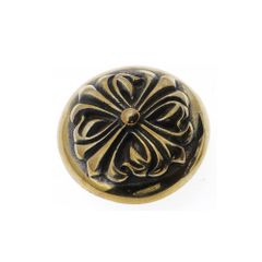 真鍮 BRASS コンチョ クロス フローラル レザークラフト カスタムパーツ