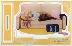 【中古】アクリルスタンド・アクリルパネル 椎名真昼(寝落ちver.) アクリルスタンドフィギュア 「くじ引き堂 お隣の天使様にいつの間にか駄目人間にされていた件 オンラインくじ」 B-3賞