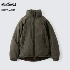 ［2025最新モデル］ 正規取扱店 WILD THINGS ワイルドシングス WT252-11-Q4 ハッピージャケット HAPPY JACKET ECWCS LEVEL7 保温 耐久撥水加工 PRIMALOFT O.D L