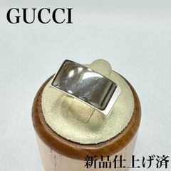 GUCCI sv925 スクエア　印台　リング　オールド　シルバー　グッチ