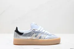 アディダス トリフォリウム Adidas Originals Samba XLG サンバシリーズ 紳士的ドイツ軍訓練フットボール風 バラエティ豊富なロートップレジャースポーツスケートシューズ-WTO輸入3