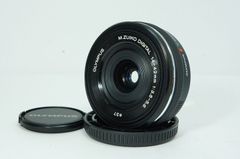 ■軽量コンパクト パンケーキ ブラック　OLYMPUS M.ZUIKO 14-42mm F3.5-5.6 EZ