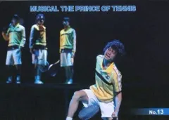 【中古】コレクションカード(男性) No.13：原嶋元久(切原赤也)/ミュージカル テニスの王子様「一番くじV 2013夏」 H賞 缶バッジ＆フォトカードセット(缶バッジ欠け)