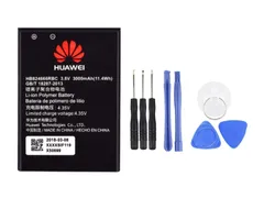 国内発送 純正同等新品 Huawei HB824666RBC 対応 Pocket WiFi   501HW 502HW Ascend G7 G7-TL100 C199-CL00 C199 電池パック交換 内蔵battery 両面テープ 修理工具付きのサムネイル