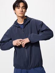 ［新品］［最安］ ポケッタブルUVカットパーカ/NANODESIGN 69 NAVY 新品 未使用 新作 美品 全サイズ UNIQLO ユニクロ MUJI 無印 無印良品 GU ジーユー ［送料無料］［匿名配送］