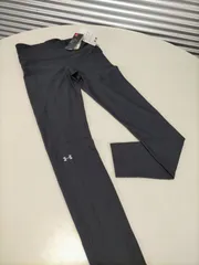 アンダーアーマー◆レディース アンクル レギンス ハイライズ ロングタイツ ブラック