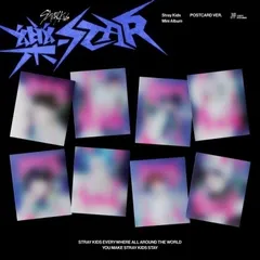 【初回盤】【新品/未開封】STRAY KIDS Mini Album 樂 STAR ROCK STAR - DIGIPACK - RANDOM Ver.