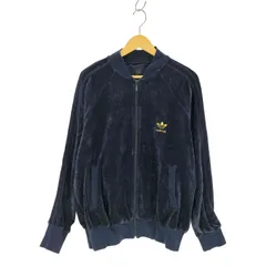 アディダスオリジナルス adidas Originals 00s ベロアトラックジャケット トレフォイルロゴ 金刺繍 メンズ JPN：M 