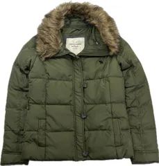 希少！Abercrombie&Fitch ファージャケットダウン Abercrombie&Fitch（ファー ・ ダウンジャケット）のフリマ