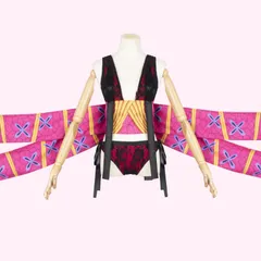 コスチューム 鬼滅の刃 上弦陸 堕姫 コスプレ 祢豆子 蝴蝶忍 舞台服MT396