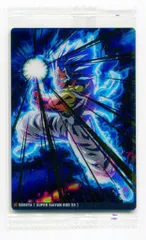 バンダイ イタジャガドラゴンボールカード 1弾/2628977 超サイヤ人ゴッド超スーパーサイヤ人 ゴジータ(SR) 8