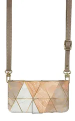 iPhone14plus ケース 手帳型 アイフォン14 プラス スマホケース スマホショルダー レザー ストラップ 大理石 マーブル 幾何学模様 おしゃれ 派手 調節可能 130cm  カラー02