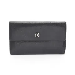 シャネル CHANEL 三つ折り長財布 ココマーク A33922 ブラック レザー 三つ折長財布 レディース Used Bのサムネイル