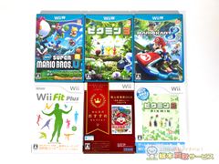 WiiU、Wiiソフト 6点セット