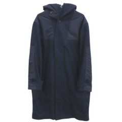 美品 タトラス × KEVIN JAMES MORLEY ウール ナイロン ポリエステル ネイビー フーデッドコート コート 1268 TATRAS メンズ