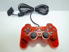 【中古】アナログコントローラ(DUALSHOCK 2) クリムゾンレッド PlayStation2