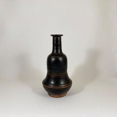 古琉球◇壺屋焼◇黒釉渡名喜瓶◇江戸時代後期 - メルカリ