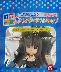 【中古】ストラップ(キャラクター) 暁美ほむら カラコレちび LAWSON×魔法少女まどか☆マギカ フィギュアストラップ