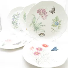 LENOX レノックス バタフライメドウ 中皿 大皿 5枚 セット 23cm/27cmプレート SC8120B2 