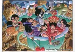 【中古】マグネット・磁石 35.第676話 扉絵 プレミアムギャラリーマグネット 「ワンピース FILM Z」 書店でお宝GET!Z!キャンペーン配布品