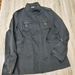 美品。タケオキクチ。ミリタリージャケット。グリーン系。