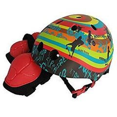ラングスジャパン(rangs)ジュニアスポーツヘルメットセット　トルネード