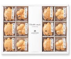 おめでたい亀と梅の形 お茶漬け最中 12個入りギフトC 熨斗OK