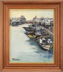 小阪正次『水差しとほうずき』油彩画【真作保証】 絵画 小阪正次『水差しとほうずき』油彩画【真作保証】 絵画 - メルカリ