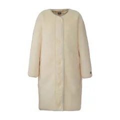 HELLY HANSEN ヘリーハンセン ファイバーパイル サーモライナーコート レディース 保温性 フリースコート ボア アウター アイボリー