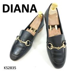 ジミーチュウ JC ロゴ ポインテッドトゥ EU38 レザー 本革