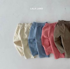 韓国子供服　コーデュロイパンツ　lalaland 80cm ベビー　くすみカラー