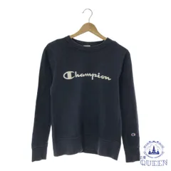 【訳アリ】champion チャンピオン トップス カットソー ロゴ 文字プリント カジュアル 長袖 レディース ブラック M 901-12919 送料無料 古着のサムネイル