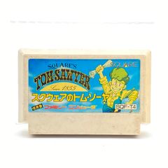 スクウェアのトムソーヤ ファミリーコンピュータ ソフト 起動OK SQUARES TOMSAWYER レトロゲーム カセット ファミコン FC