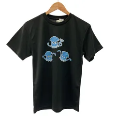【未使用】glimmer グリマー 青イカちゃんズ (Dry T-Shirt) Tシャツ ブラック トップス メンズ Sサイズ