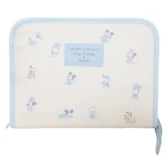 【数量限定】[クーザ] ベビーミッキー＆フレンズ[母子手帳ケース] ファスナージャバラマルチケースディズニー