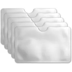 スキミング防止ケース 【横型】5枚セット 電波シールド クレジット 海外旅行 マイナンバー ICカード 干渉防止 セキュリティ ASC-001