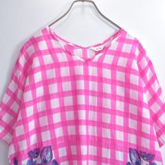 90s〜 CHICO'S フローラルパターン ゴブラン タペストリー ジャケット 90s～ CHICO'S チコズ フローラルパターン ゴブラン